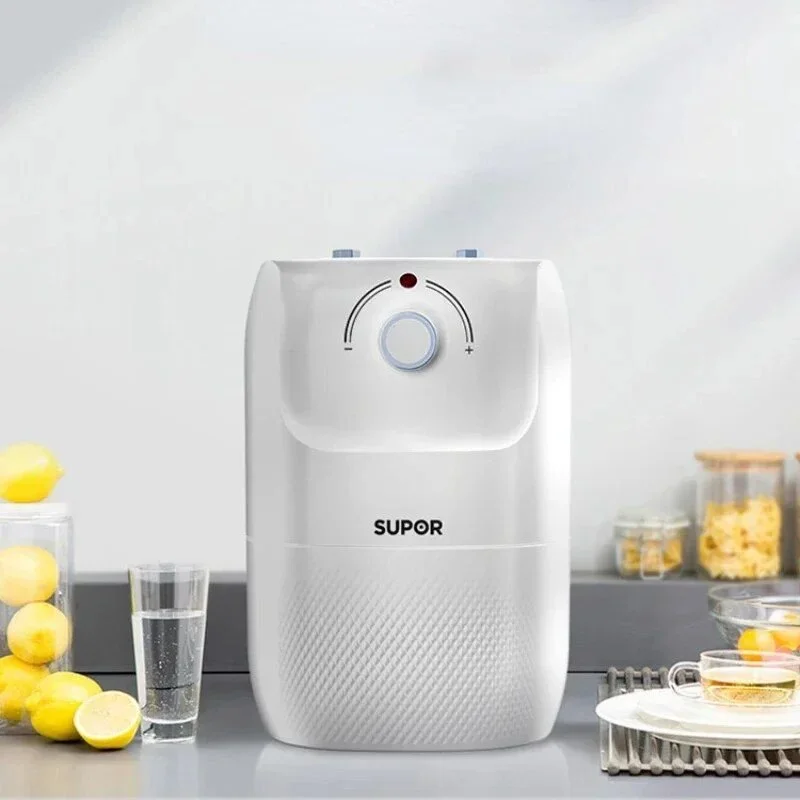 Compact 6.8L Electric Water Heater - High Efficiency, 1500W, 220V, Kitchen-Friendly