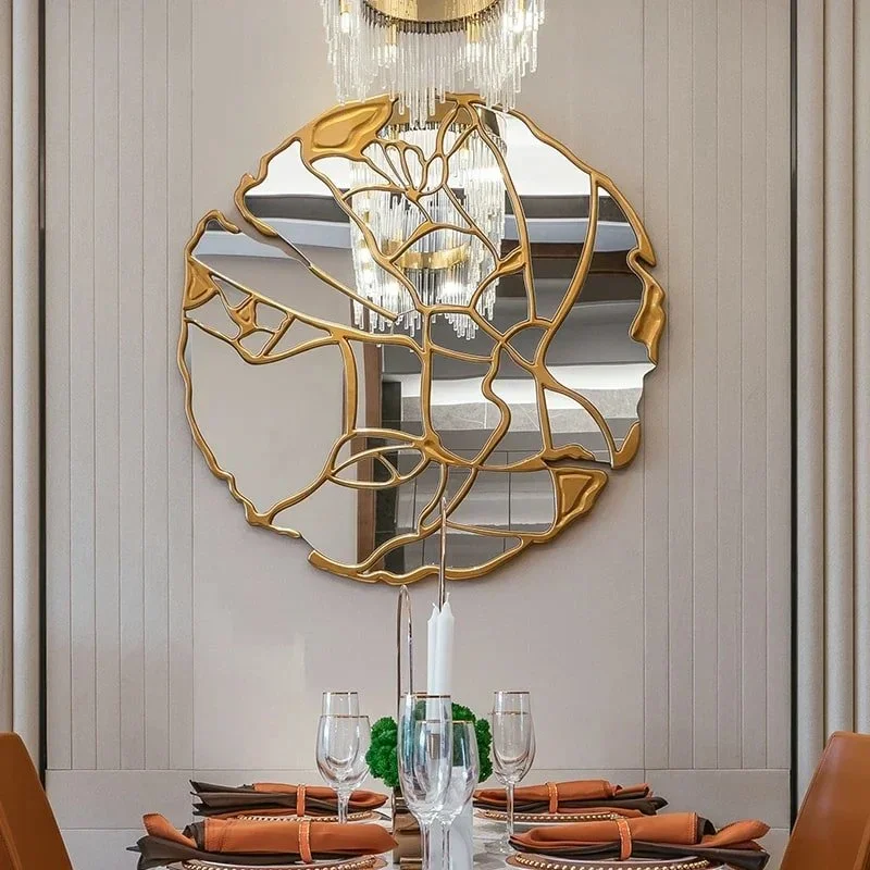 Luxury Large Modern Wall Mirror for Aesthetic Room Decor