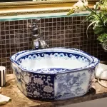 Elegant Oval Ceramic Bathroom Sink