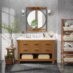 22.4-inch Round Wall Mirror