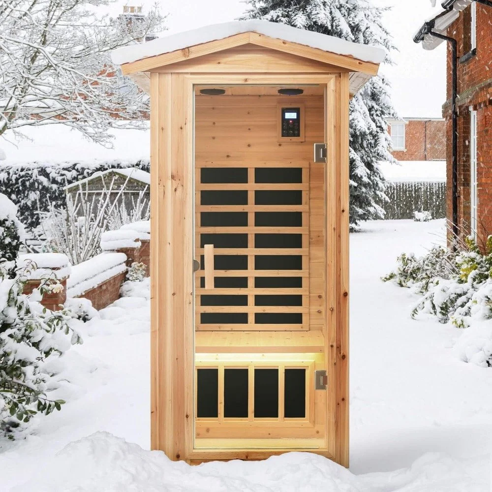 Far Infrared Wooden Outdoor Sauna