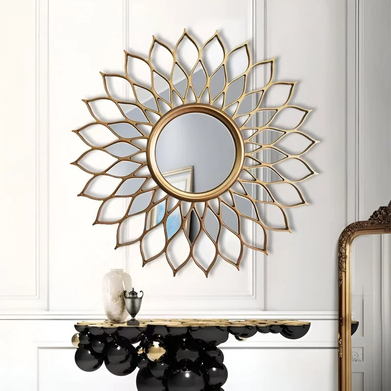 Wall Decoration Hanging Mirror for Entrance, Living Room, and Dining Room
