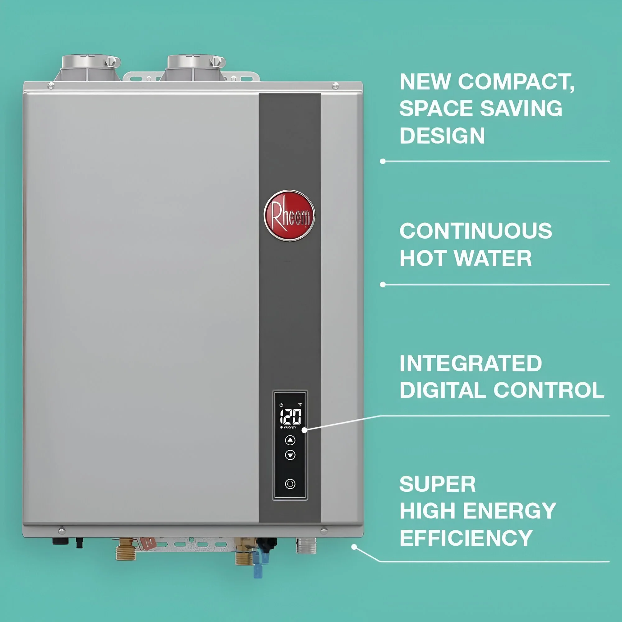 9 GPM 180,000 BTU Indoor Liquid Propane Tankless Water Heater