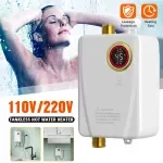 Instant Wall-Mounted Electric Water Heater with LCD Display