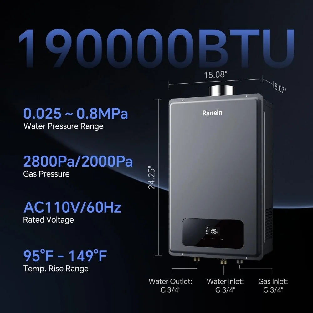 Propane Gas Tankless Water Heater