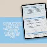 Cool Spring Color Palette Checklist: Refresh Your Style with Effortless Elegance – A Guide to the Perfect Cool Spring Color Palette