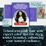 Bold, Cool & Unforgettable: Your Ultimate Deep Winter Hair Color Guide - Perfect for Deep Winter Beauties