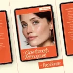 Glow Through Menopause – Checklist | How to Choose Beauty Products for Menopausal Skin | Skincare & Beauty Routine Guide