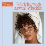 Curly Hair Wash Survival Checklist | Best Way to Wash Curly Hair Step-by-Step | Digital Download for Frizz-Free, Healthy Curls