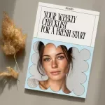 Your Weekly Checklist for a Fresh Start – Weekly Reset Self Care Checklist, Digital Download Routine, Mindset & Beauty Reset Guide