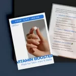 Vitamin Booster Plan for Skin, Hair & Nails – Ultimate Checklist for Radiant Skin & Healthy Hair