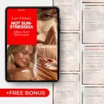 Sun-Kissed, Not Sun-Stressed: After-Sun Skincare Guide eBook - Your Ultimate After-Sun Skincare Solution