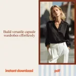 Capsule Wardrobe Inspiration Bundle | 10-in-1 Capsule Wardrobe Ideas & Style Guides