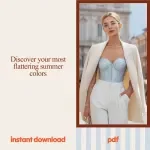 Summer Color Analysis Bundle | 5-in-1 Summer Season Color Analysis Guides