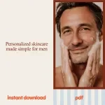 Personalized Men’s Skincare Bundle 4-in-1 | Digital Guides for Modern Men