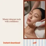Skincare Tools Mastery Bundle | 5-in-1 Skincare Tools Guides Glam Tools Mastery, Beauty Tools Worth Buying, Gua Sha Tools for Body: Easy Checklist_compressed, Glow Gear, Essential Tools for Anti-Aging Skin