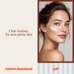 Clear Skin Recovery Digital Toolkit – 10-in-1 Skincare with Acne Digital Bundle | Clear-Skin Commandments, Acne Attack Plan, Korean Glow Routine & Confidence Guides