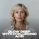 Glow Deep With Hyaluronic Acid – The Ultimate Guide to Hyaluronic Acid Benefits for Hydrated, Plump & Radiant Skin | Skincare eBook Digital Download