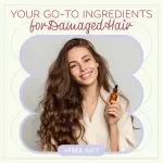 Your Go-To Ingredients for Dry, Damaged Hair – Ultimate Checklist of Ingredients for Dry Damaged Hair, Hair Repair Guide, Healthy Hair Care Digital Download