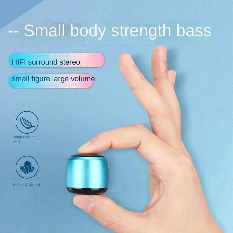 Compact Wireless Bluetooth 5.0 Speaker with 3D Surround Sound