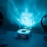 Portable Vintage Bluetooth Speaker with White Noise & RGB Light