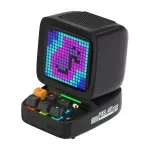 Pixel Art Bluetooth Speaker with 16X16 LED Display – 15W Power, App-Controlled for Gaming Rooms