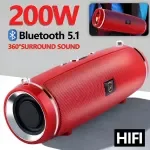 Portable Bluetooth Speaker with High-Fidelity Sound & Waterproof Design