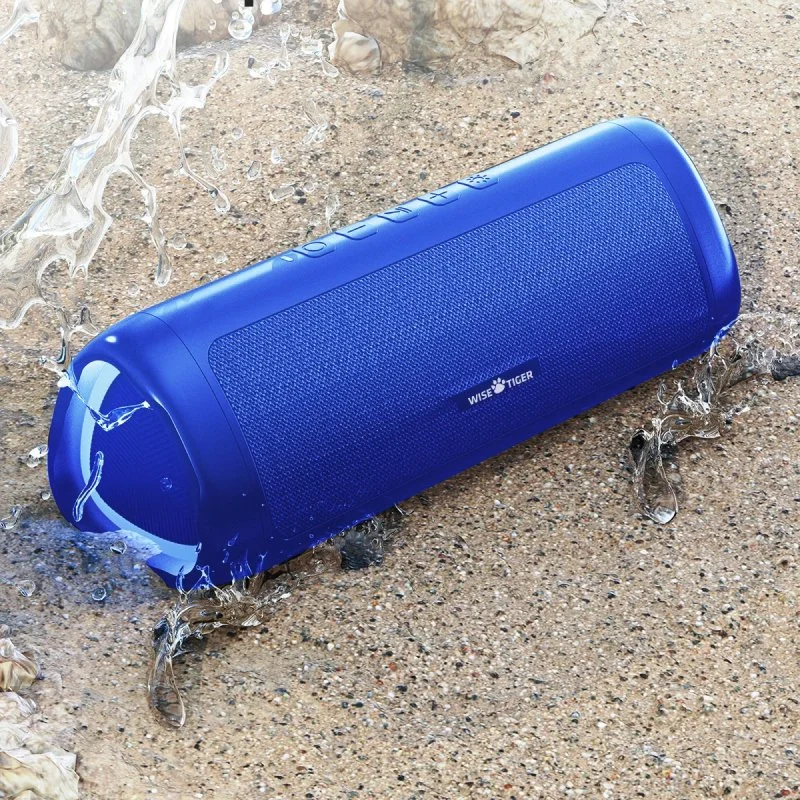 Portable Bluetooth Speaker with 10W HD Sound, RGB Light, and 24H Playtime