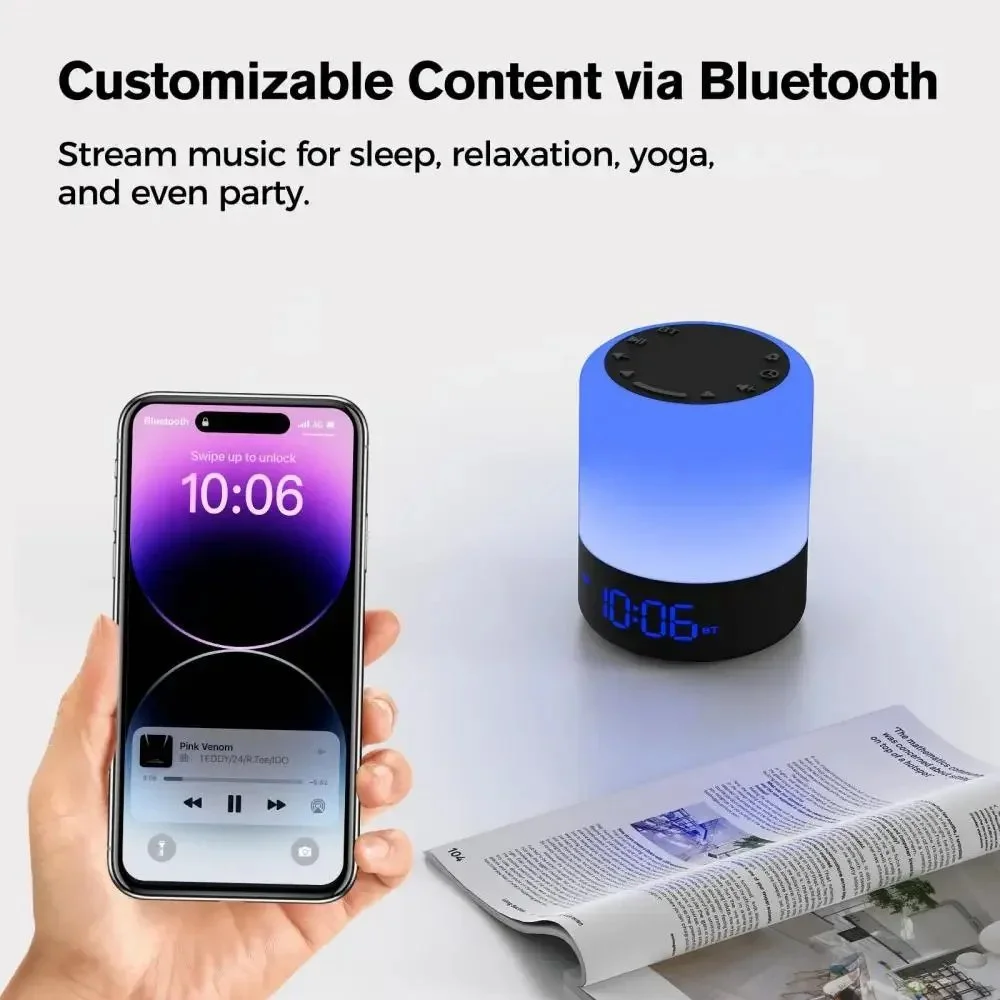 Bluetooth Speaker Alarm Clock