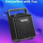 Portable Bluetooth Speaker 24W Output, 8-Hour Battery Life, AUX/TF/USB/Bluetooth