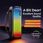 Portable Outdoor Wireless Speaker with 3D Surround Sound & Deep Bass