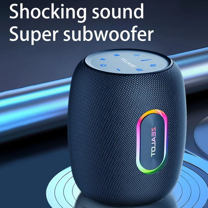 50W Outdoor Portable Waterproof Bluetooth Speaker with 14,400mAh Battery