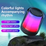 Portable Bluetooth Speaker with RGB Lights
