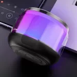 Portable Bluetooth Speaker with Super Bass & Colorful Lights