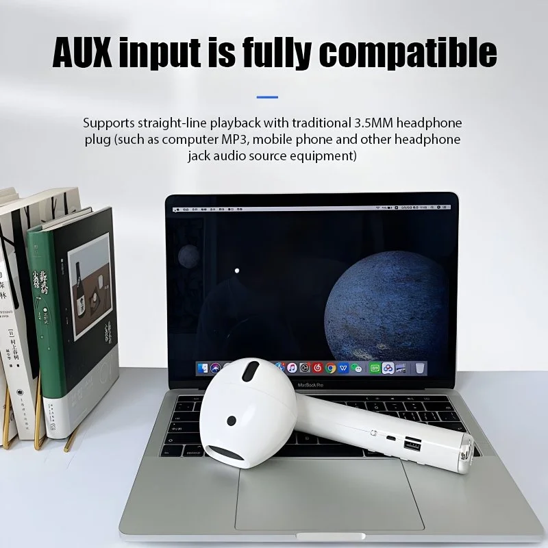 Oversized AirPod Bluetooth Speaker