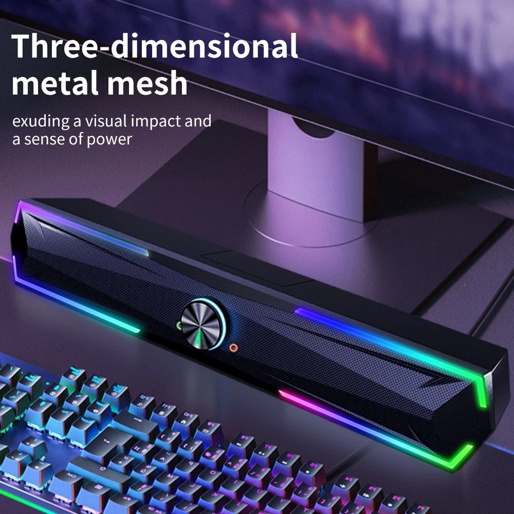 4D Soundbar Stereo Bluetooth Speaker with Subwoofer