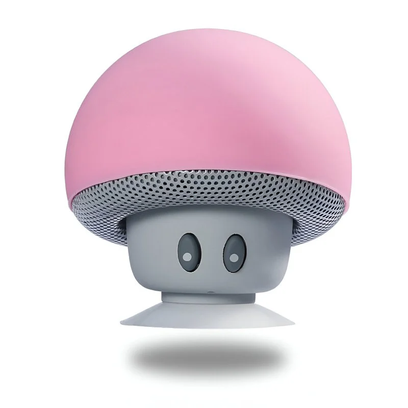 Portable Bluetooth Speaker with Suction Cup and Subwoofer for Outdoor Adventures