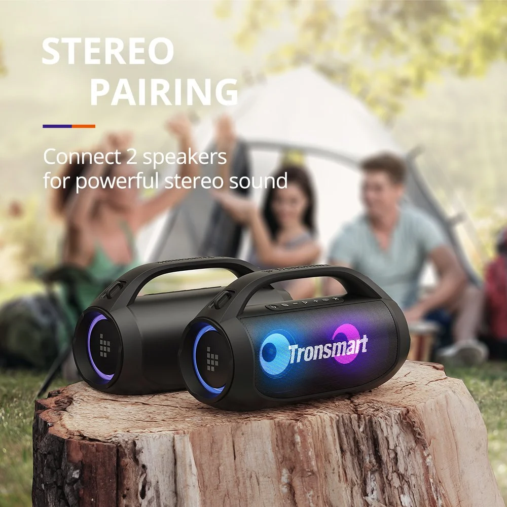 Powerful Portable Bluetooth Speaker with 24H Playtime & Waterproof Design