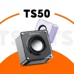 Portable Bluetooth Speaker with 360° Surround Sound, Powerful Bass, Long Battery Life