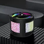 Portable Bluetooth Speaker with Colorful Lights