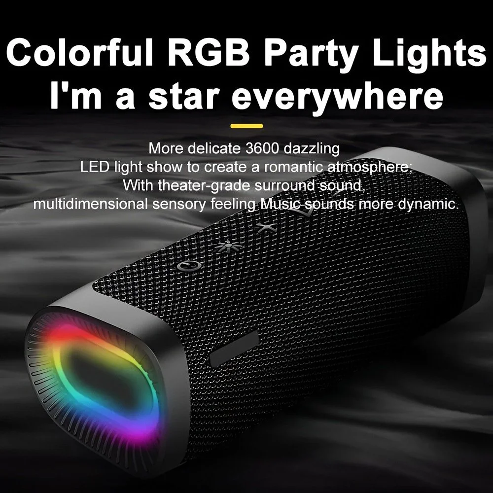10W Bluetooth 5.0 RGB Speaker