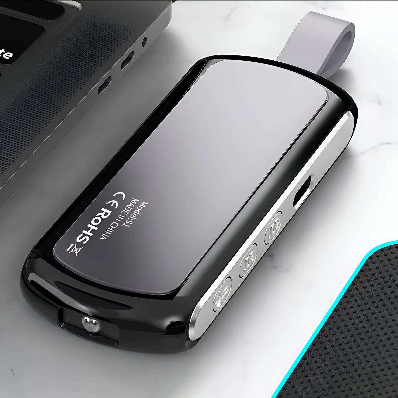 Bone Conduction Bluetooth Sleep Speaker with Timer and LED Light