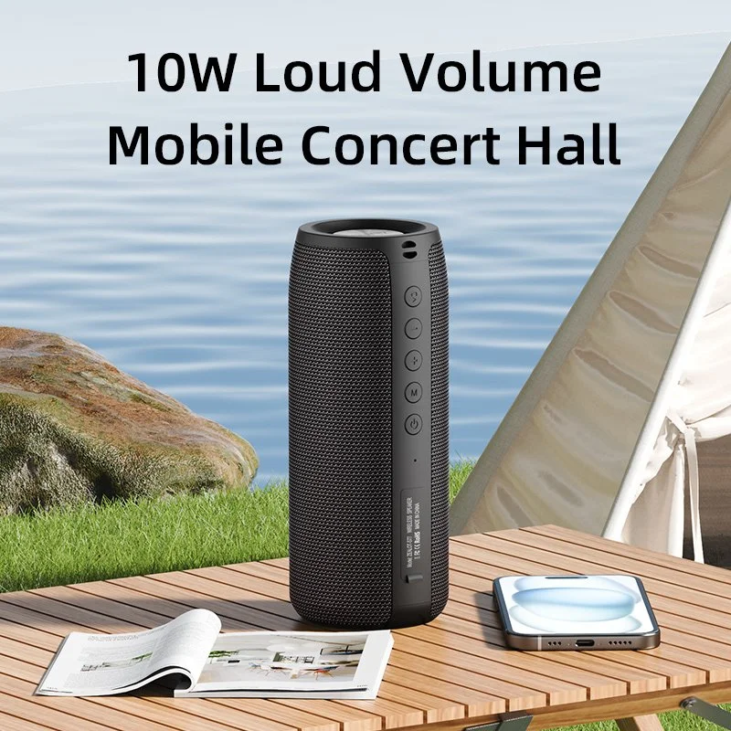Powerful Waterproof Bluetooth Speaker with Deep Bass & Wireless Subwoofer