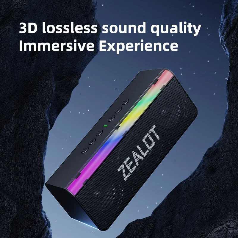 Portable Bluetooth Speaker with 20W Hi-Res Sound, Subwoofer & 3000mAh Battery