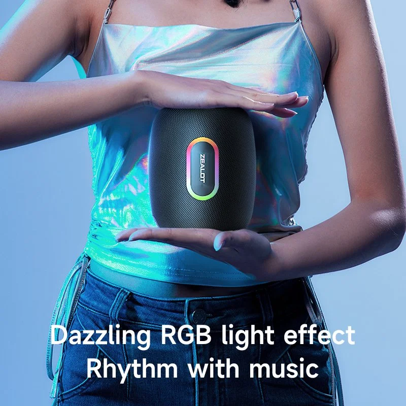 50W Bluetooth Speaker with 360° Surround Sound, IPX6 Waterproof & 20H Playtime