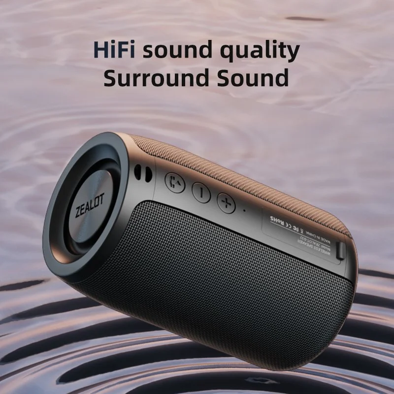 Compact Portable Bluetooth Speaker with TF Card Support and Stereo Sound