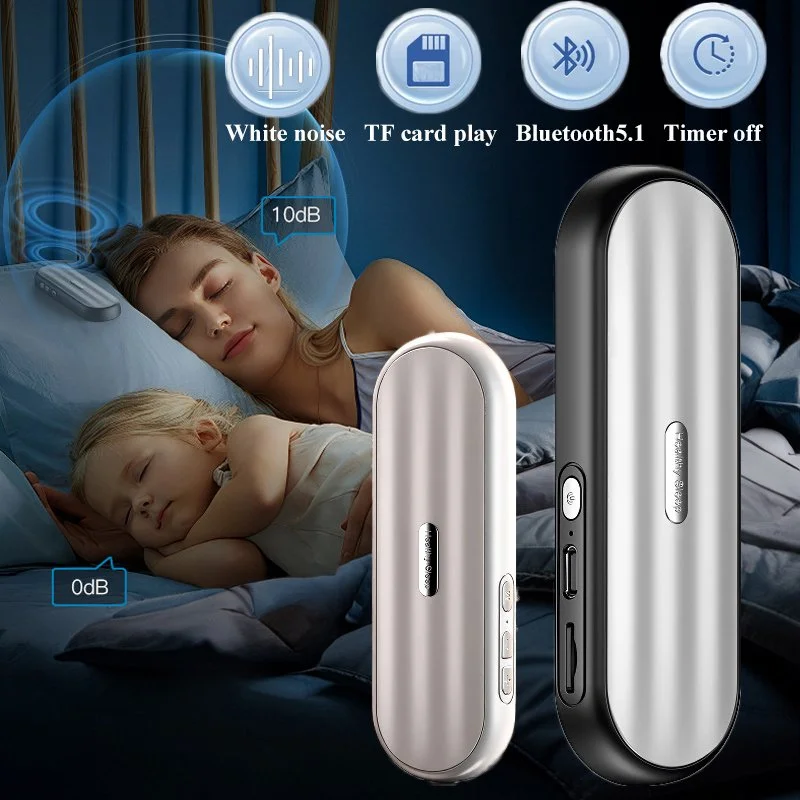 Under Pillow Bluetooth Speaker with White Noise & Bone Conduction