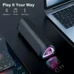 Portable Bluetooth Speaker with 24W Sound, Deep Bass & 30H Playtime