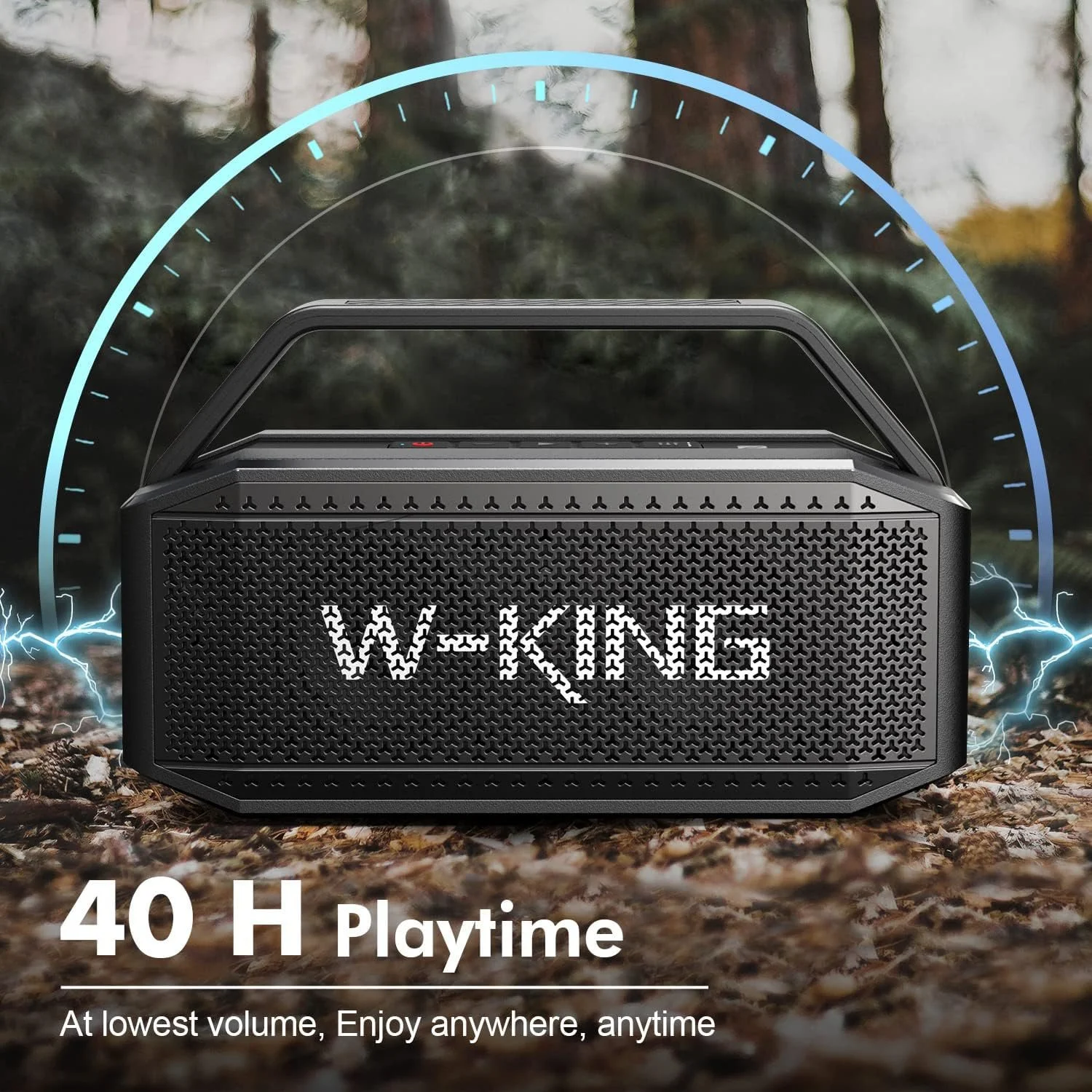 Portable Waterproof Bluetooth Speaker - 100W Deep Bass Outdoor Sound