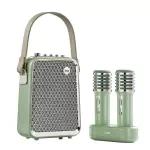 50W Portable Bluetooth Karaoke Speaker with Voice Change Mode and Microphone
